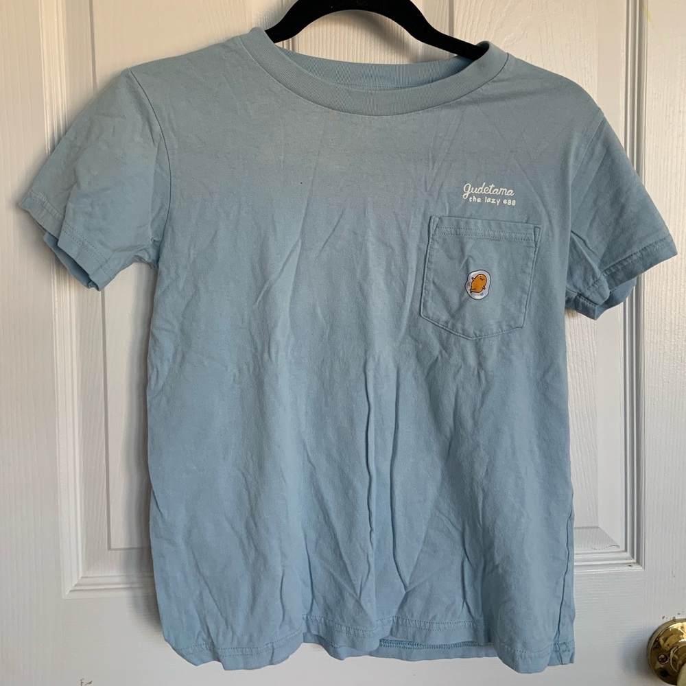 Uniqlo, Blue Graphic Gudetama T-Shirt, Size: X Small